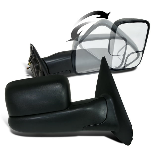 Dodge Ram 1500 2500 3500 02-09 Manual Mirror With Towing Package Pair Auto Parts Avenue 